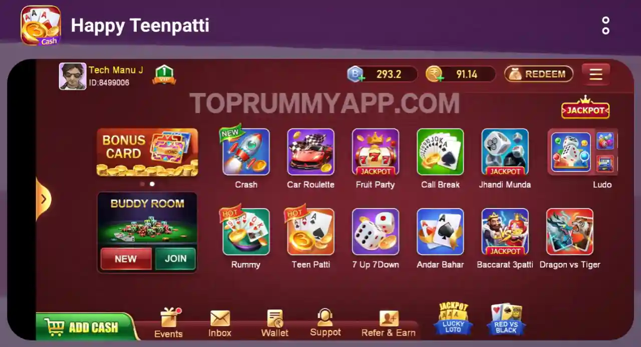 Happy Teen Patti App Download Top Rummy App List