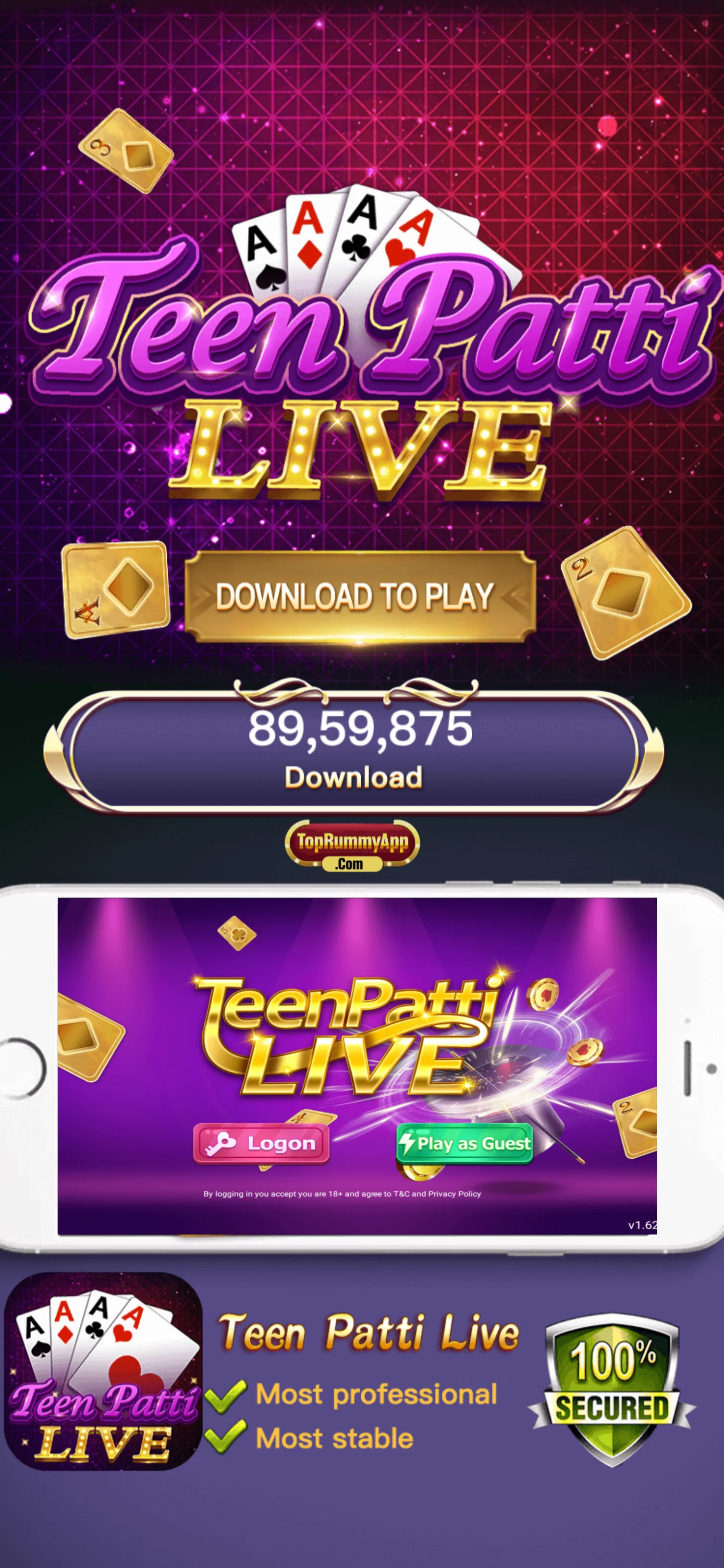 Teen Patti Live App Top Rummy App