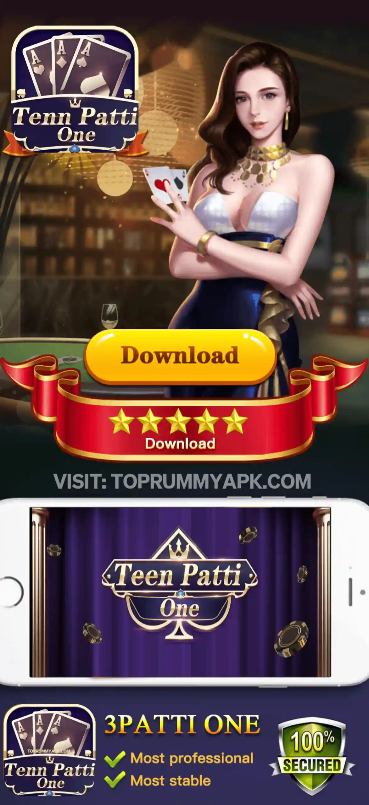 Teen Patti One Apk Download Top Rummy App