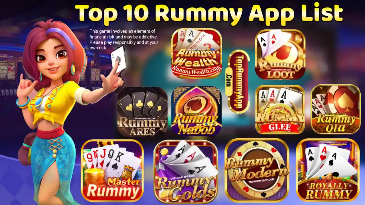 Top 10 Rummy App List 2024