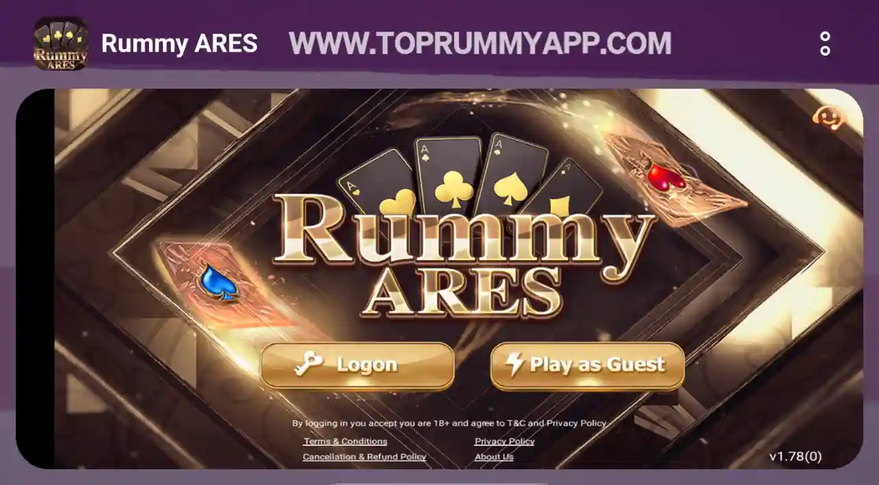 Rummy Ares App Top 20 Rummy App List