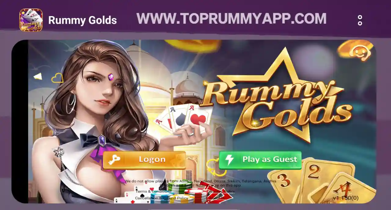 Rummy Golds App Top 20 Rummy Apps List