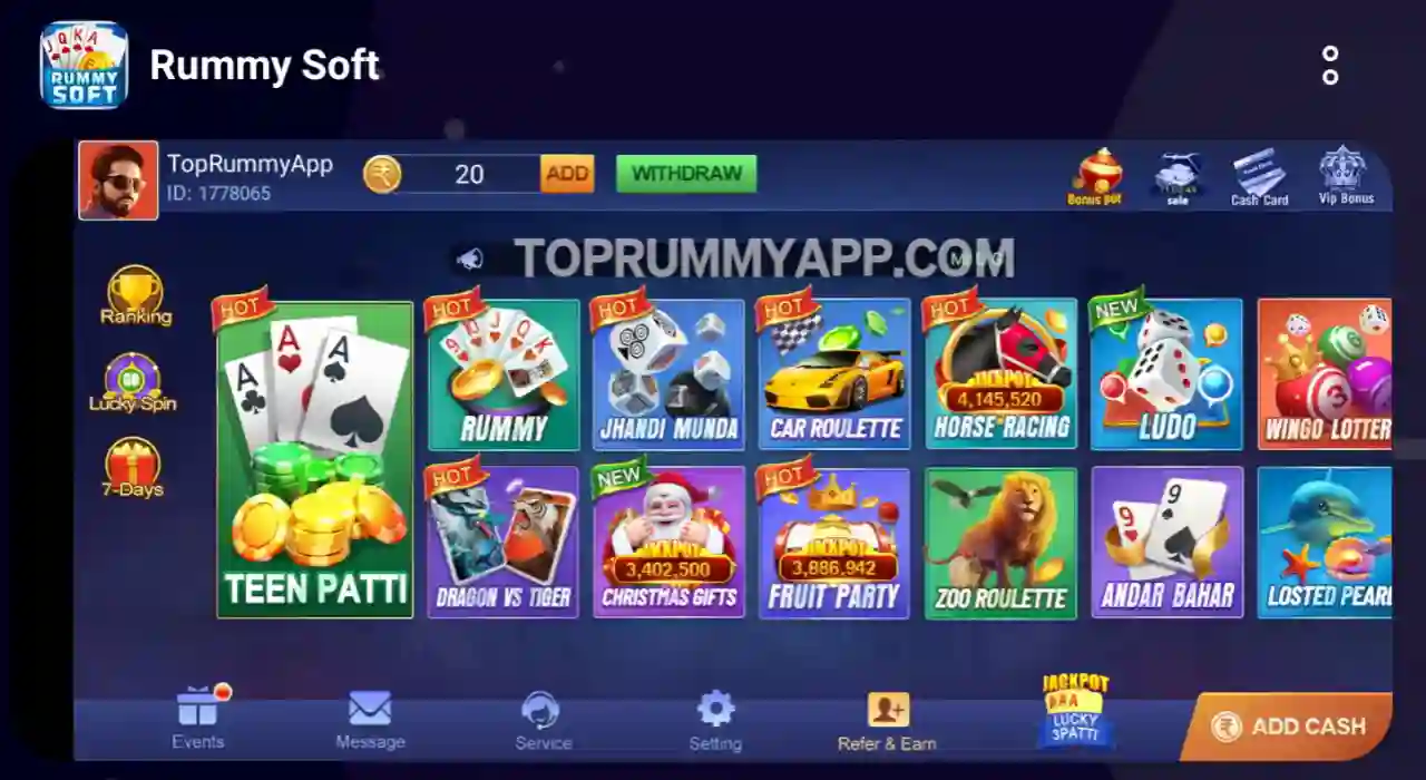 Soft Rummy App Top 20 Rummy Apps List