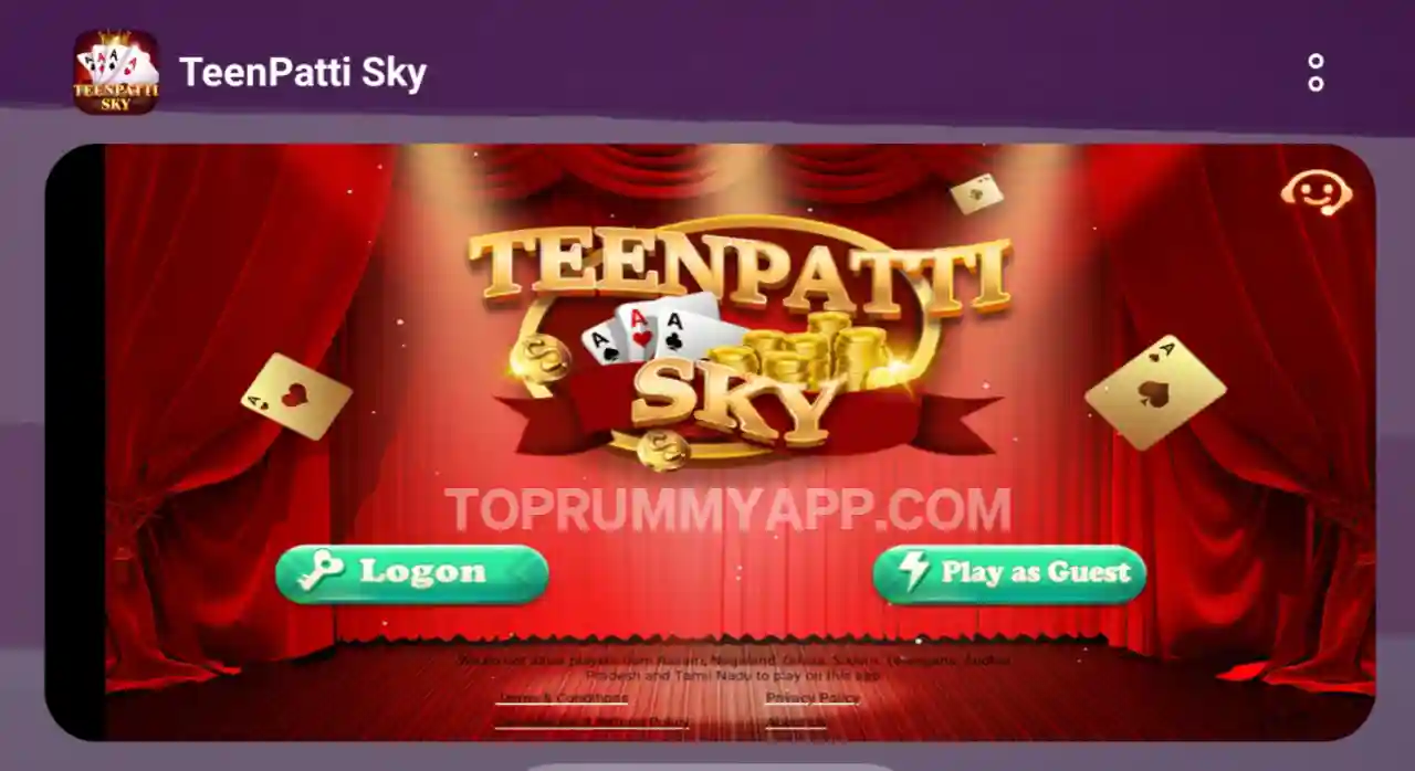 Teen Patti Sky App Top 20 Teen Patti App List 41 Bonus